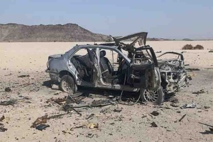 Blast in car