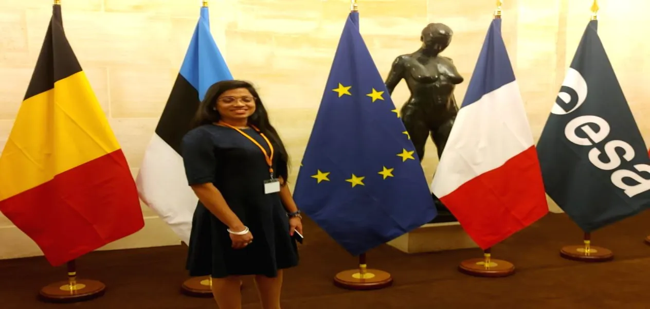 Jamia honored European Space Agency award winner Isha