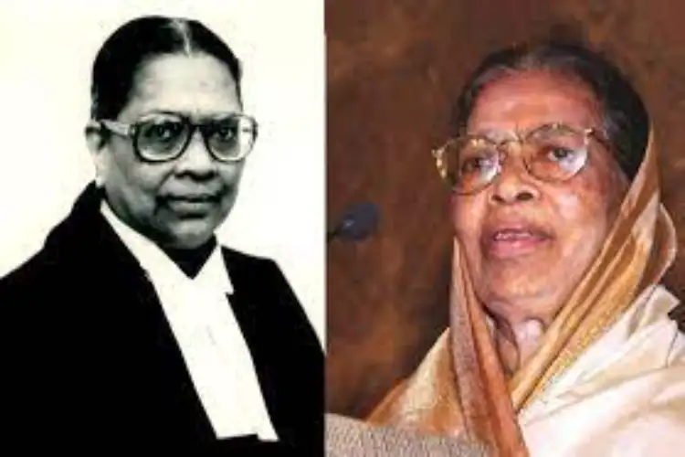 Fatima Beevi, the first woman judge of the Supreme Court of India, passes away