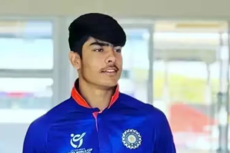 Uday Saharan captain of India's Under-19 team