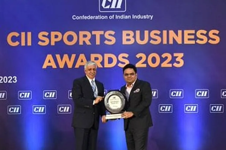 Jay Shah wins 'Sports Business Leader of the Year' award