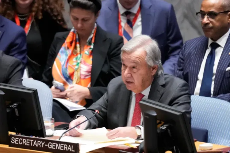 Guterres invokes special provision of UN Charter for UNSC action on Gaza
