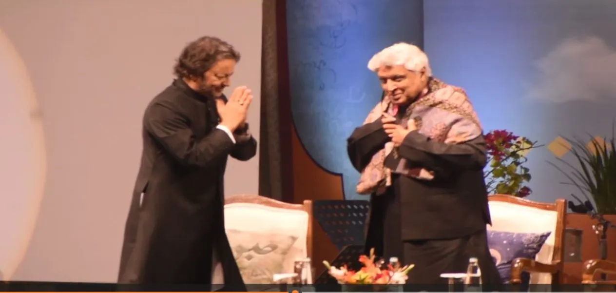 Rajiv Saraf is doing the work which Urdu people could not do, said Javed Akhtar