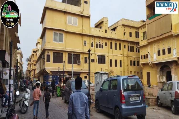 Jaipuri is shining with yellow color, heritage walk-way was completed in 14 years