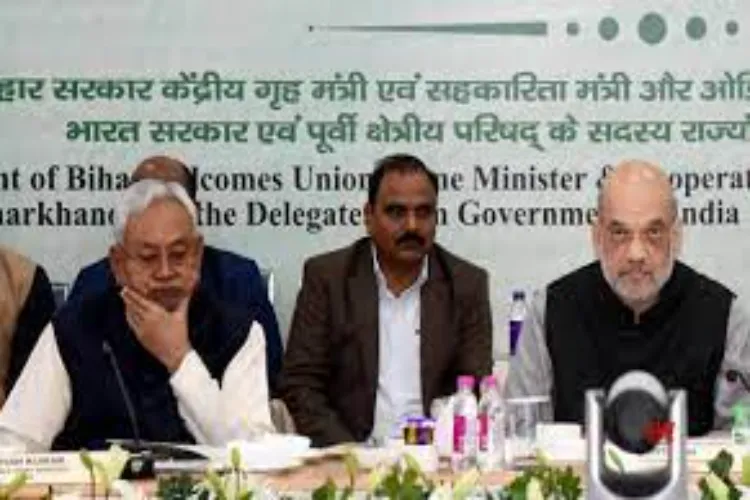 Nitish Kumar told Amit Shah to conduct caste census across the country.