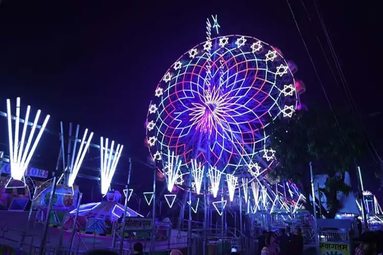 96 tourists including 19 foreigners reached the Swiss Cottage of the world famous Sonpur Fair