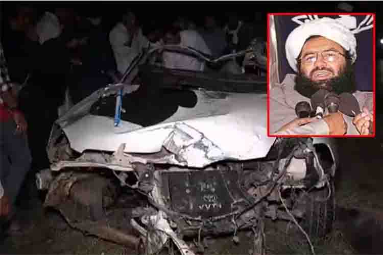 Terrorist Masood Azhar killed in the bomb blast? 