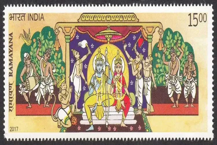 From India's first Valmiki stamp to Thailand's 3D Hanuman, explore how different countries have depicted this epic on stamps