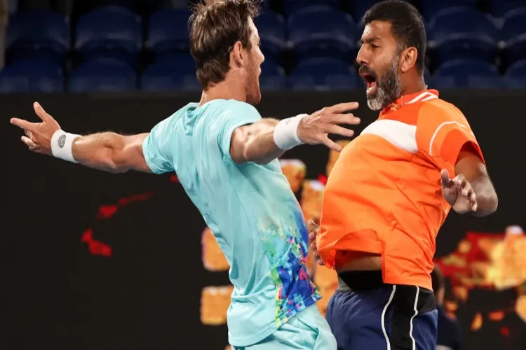 Bopanna wins men's doubles title with Ebden, becomes oldest major winner