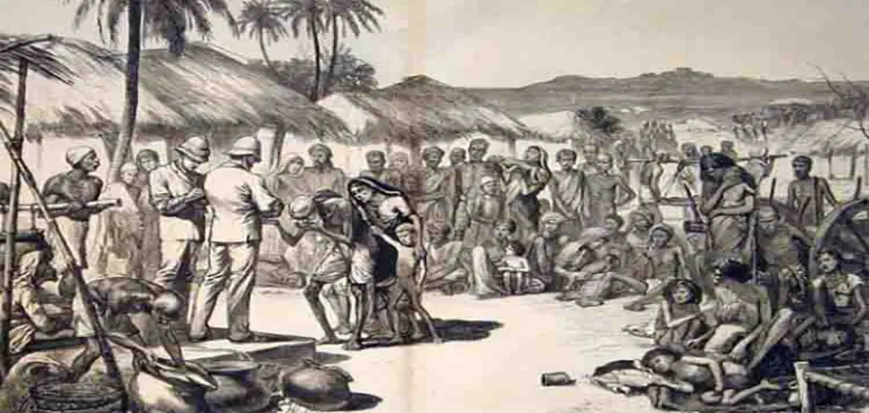 Britishers cruelty on Indian farmers