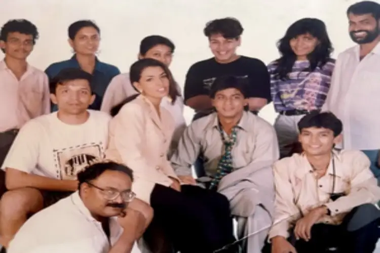 Atul Kasbekar shared old picture of Shahrukh Khan