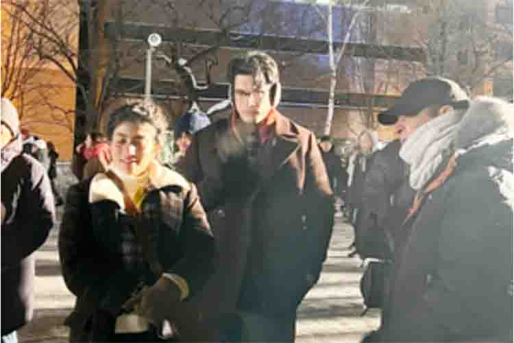 Aamir's son Junaid Khan and Sai Pallavi enjoyed Sapporo Snow Festival in Japan