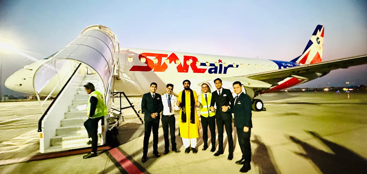 Air travel started between Kishangarh-Hindon, many people took free air travel for the first time on the initiative of Salman Chishti
