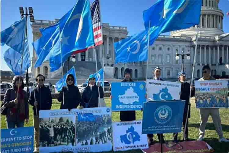61 Uyghur Muslim organizations told US Congress to consider China's East Turkistan as an occupied country