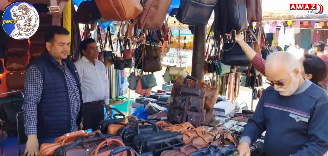 After loss of lakhs in textile export, Asraf Ali has now become a big businessman in leather art handicrafts.