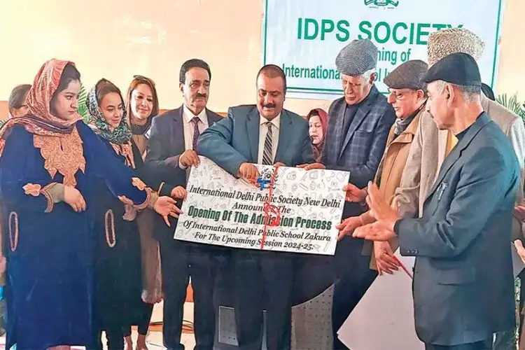 IDPS Society launches International School in Kashmir Valley