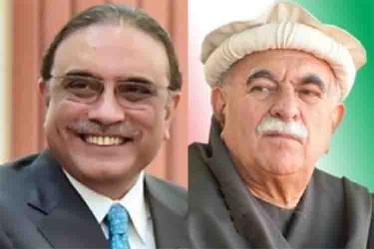  Asif Ali Zardari and Mahmood Achakzai 