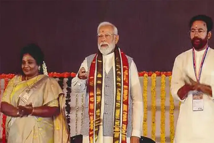 Telangana is called the gateway to South India: PM Modi
