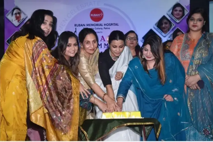 Women's Mushaira gathering in Patna on Women's Day