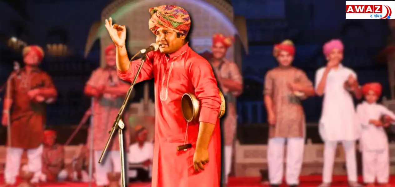 International artist bhapang player Yusuf Khan spread the colors of folk art in Jaipur