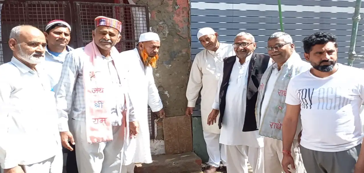 Communal harmony: Mosque committee got the temple repaired