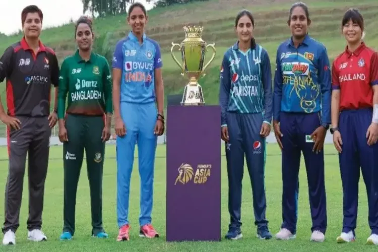 Women's T20 Asia Cup: India and Pakistan in the same group