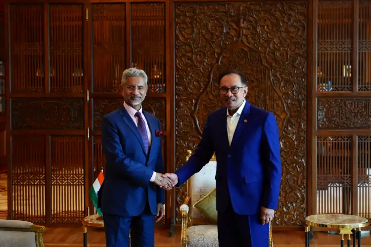 EAM Jaishankar with Malaysian Prime Minister Anwar Ibrahim