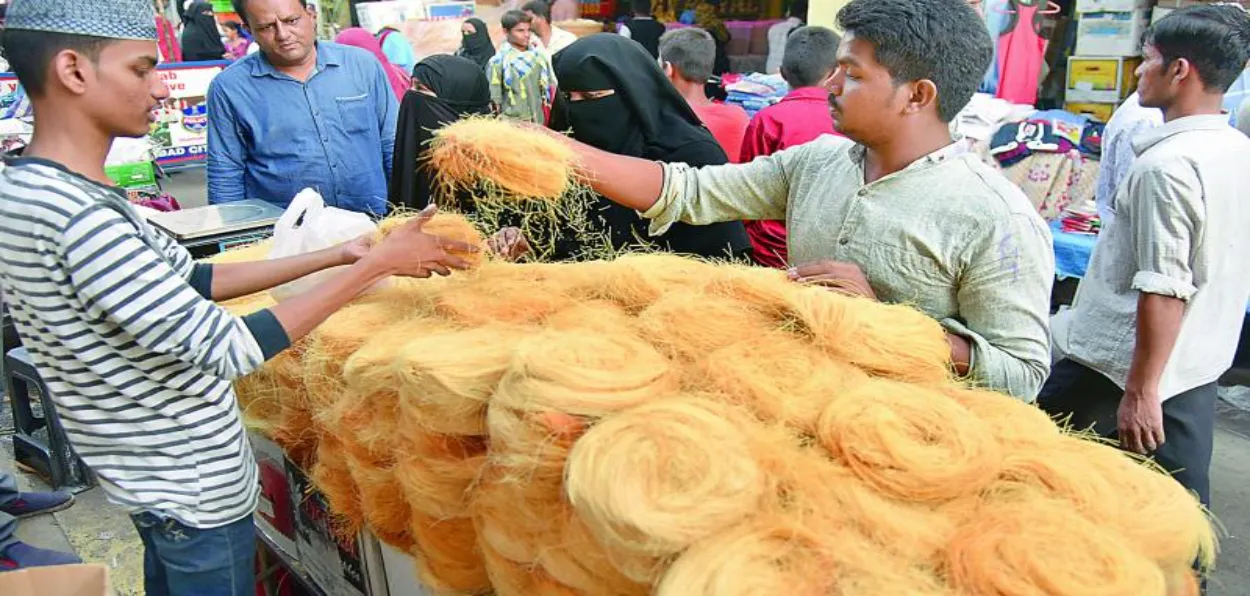 Growing business of Hyderabad's traditional seviyan in Ramadan