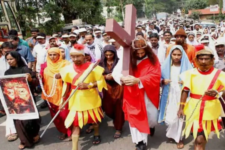 Kerala: Christians celebrate Good Friday with processions and prayers