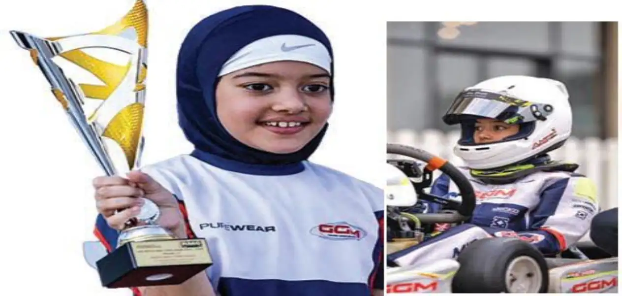 Atiqa from Kashmir becomes 'world's fastest girl' in karting in UAE