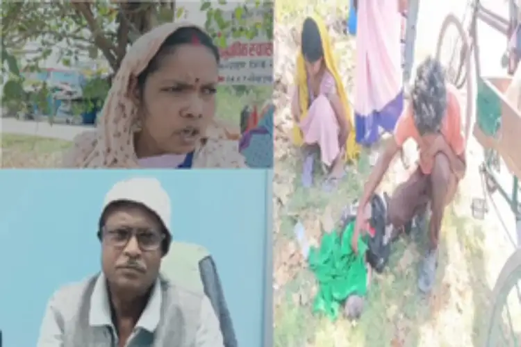 In Bihar, the mother was taken out of the hospital, delivery took place under a tree, the newborn died.