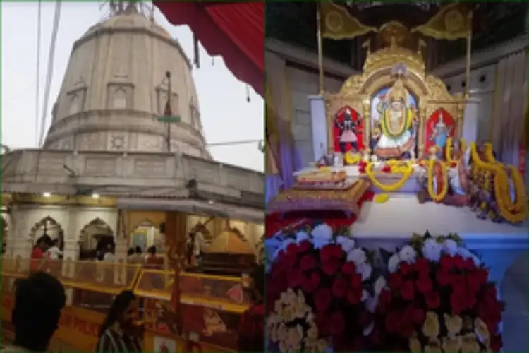 Today is the third day of Chaitra Navratri, worship of Maa Chandraghanta in temples, crowd of devotees gathered