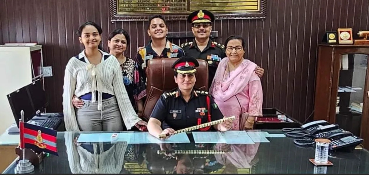 Colonel Ishrat takes command of Meerut Ordnance Army Unit, Kayamkhani community proud