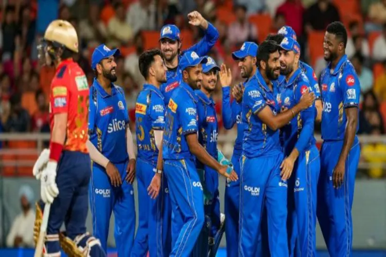 IPL 2024: Punjab lost against Mumbai by nine runs