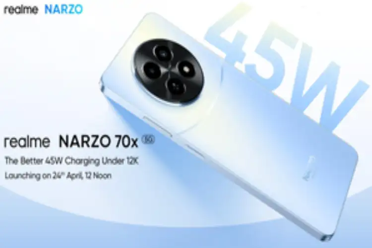 Realme is bringing Narzo 70X for less than Rs 12 thousand, equipped with powerful features