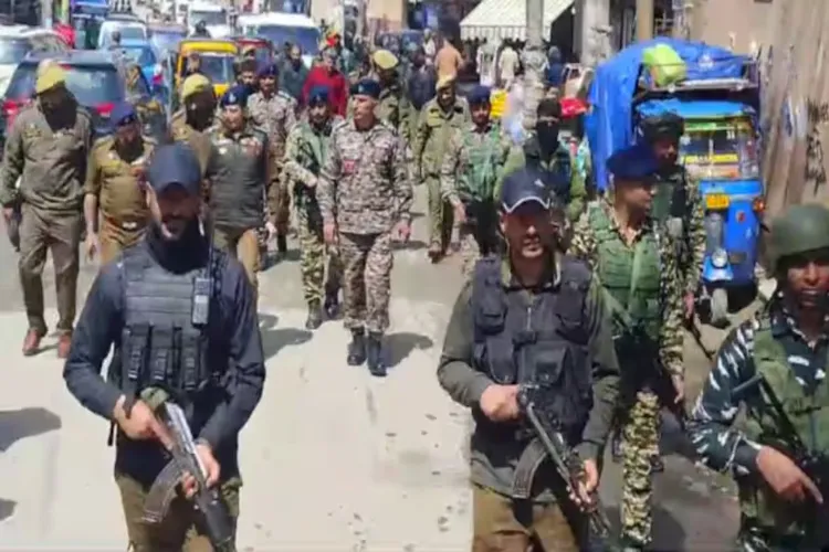 Lok Sabha Elections 2024: Before the second phase, Jammu and Kashmir Police, paramilitary forces conducted flag march in Reasi.