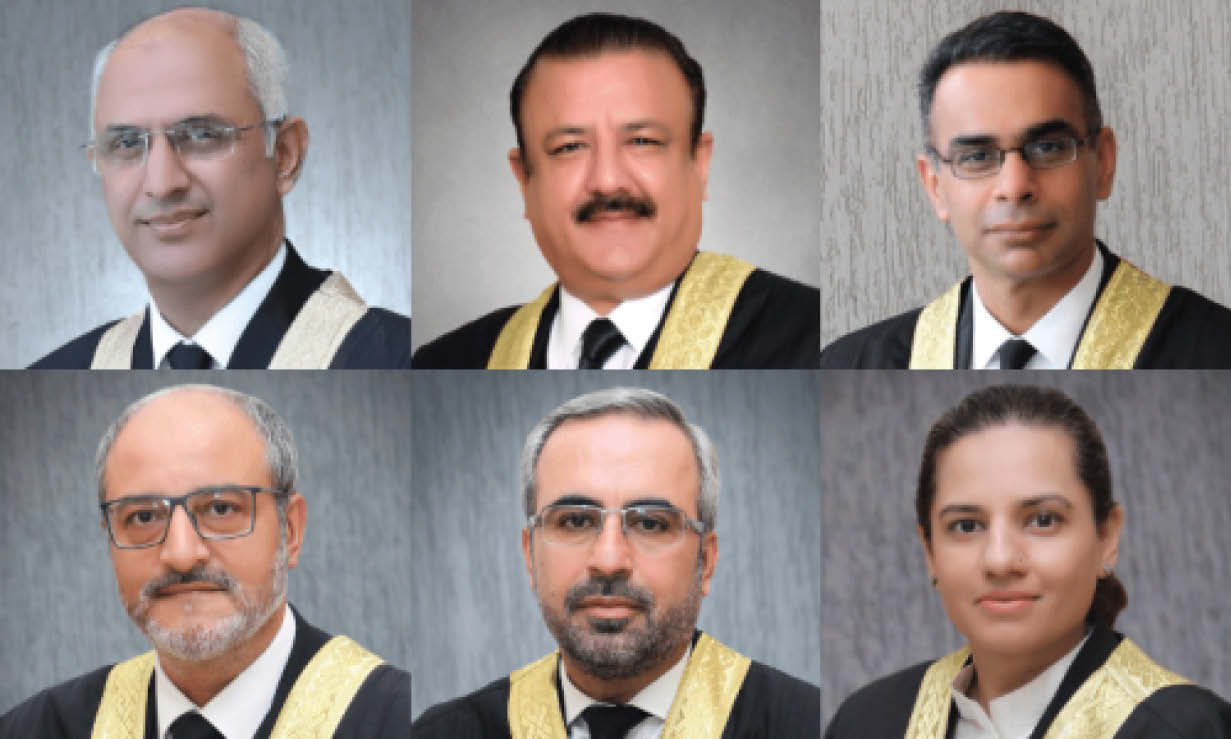 pakistani six judge