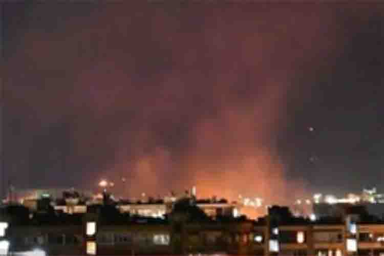 8 soldiers injured in Israeli airstrike on the outskirts of Damascus