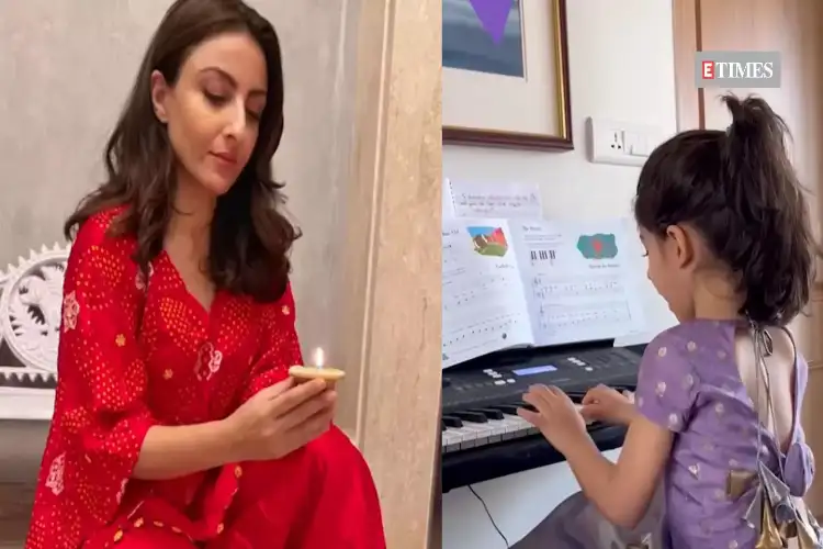 Soha Ali Khan shares glimpse of daughter Inaaya's piano session