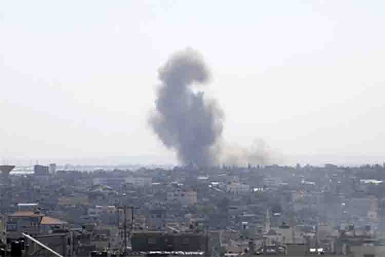 After Hamas action, Israel carried out air strikes on Rafah, 16 people died