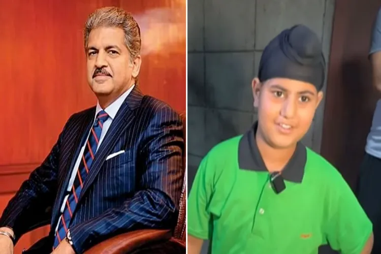 10-year-old Delhi boy selling Anand Mahindra rolls offered help