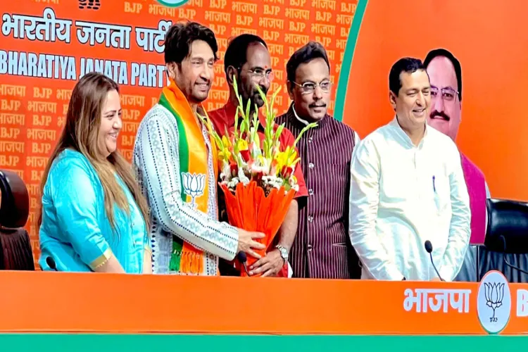 Actor and TV host Shekhar Suman joins BJP