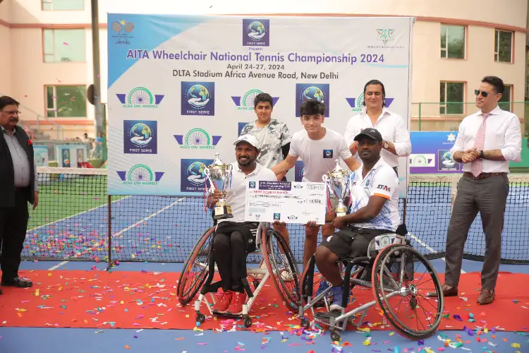 First Serve and AITA join forces to empower athletes through Wheelchair Tennis Championship