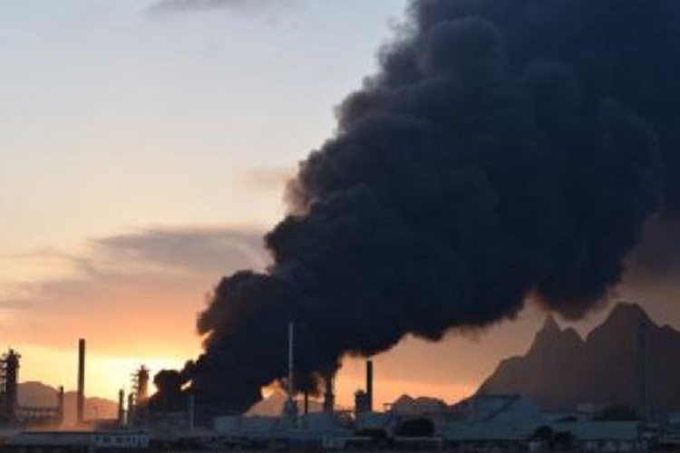 Fire breaks out in Russian oil refinery after drone attack