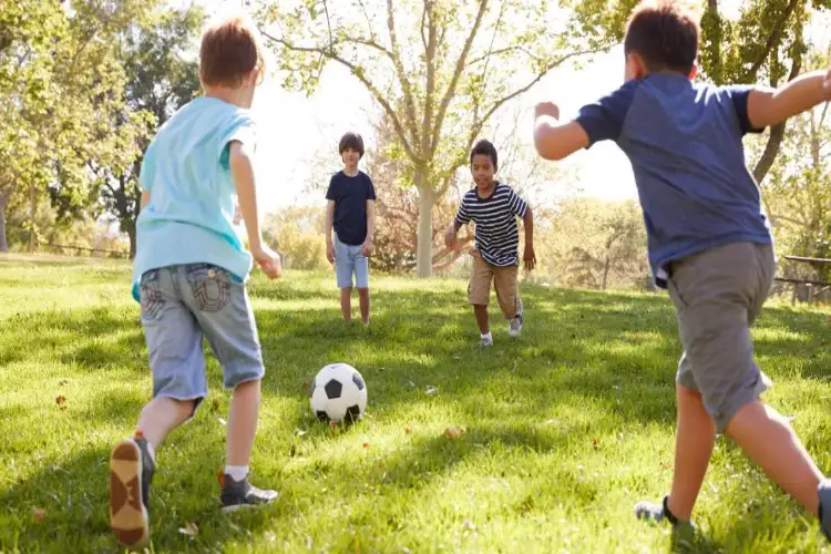 By increasing the time of playing outside, children can get relief from sedentary lifestyle.