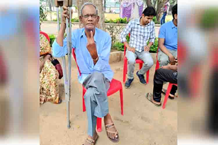Jharkhand elderly after vote