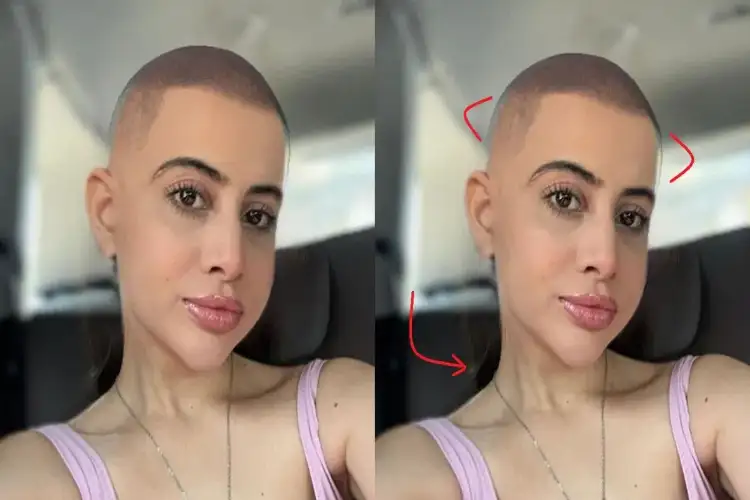  Urfi Javed goes bald