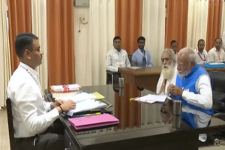 Prime Minister Narendra Modi filed nomination from Varanasi for the third time