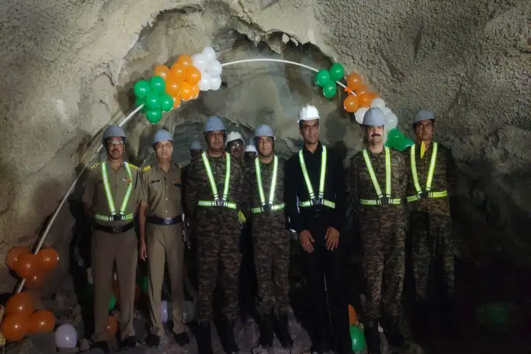 Jammu and Kashmir: BRO succeeds in breaching 2.79 km long Sungal tunnel on Akhnoor-Poonch road