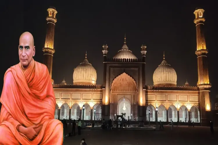 When a Hindu monk gave a sermon in Delhi's Jama Masjid
